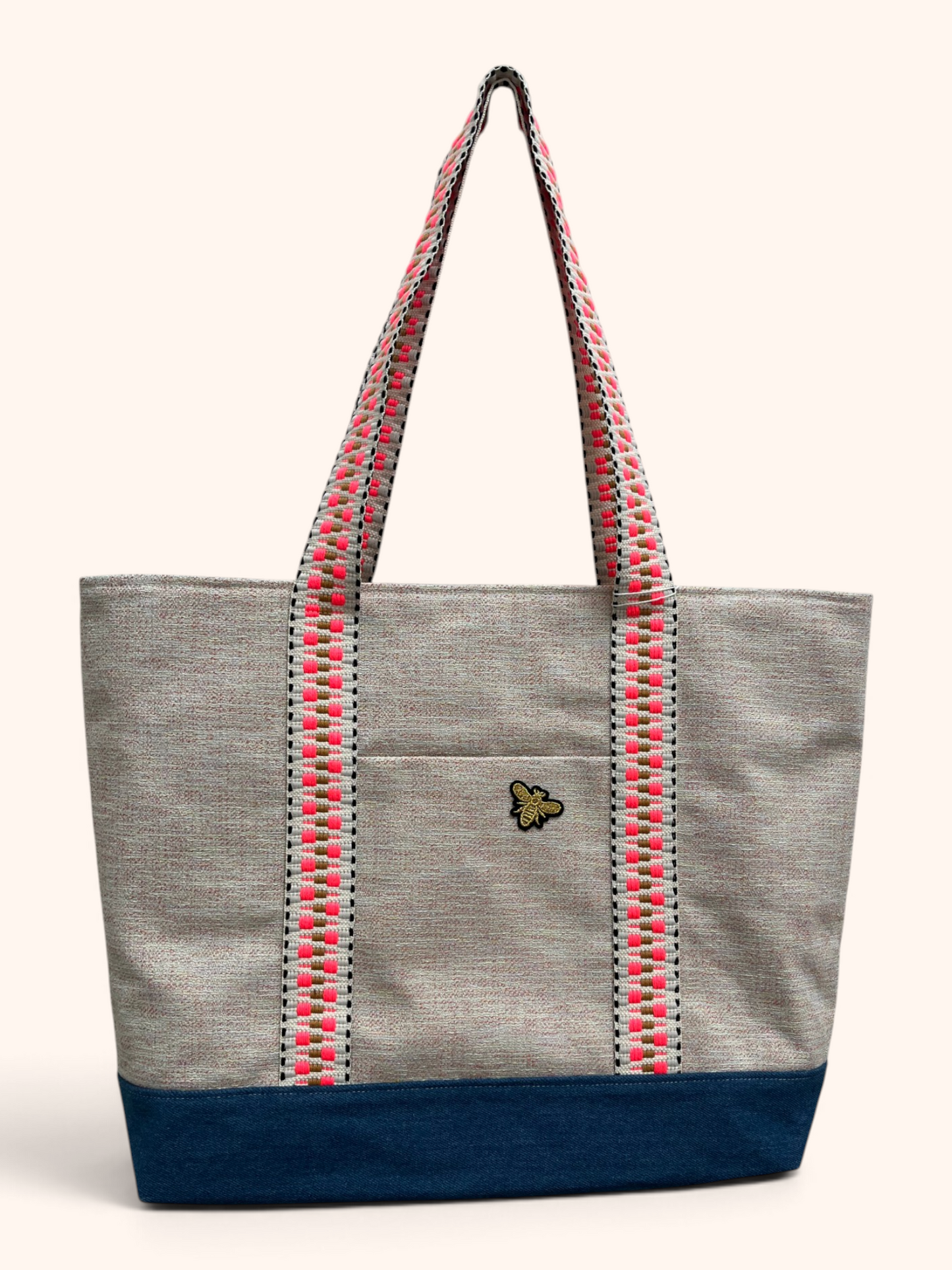 Cabas Beige Rosé