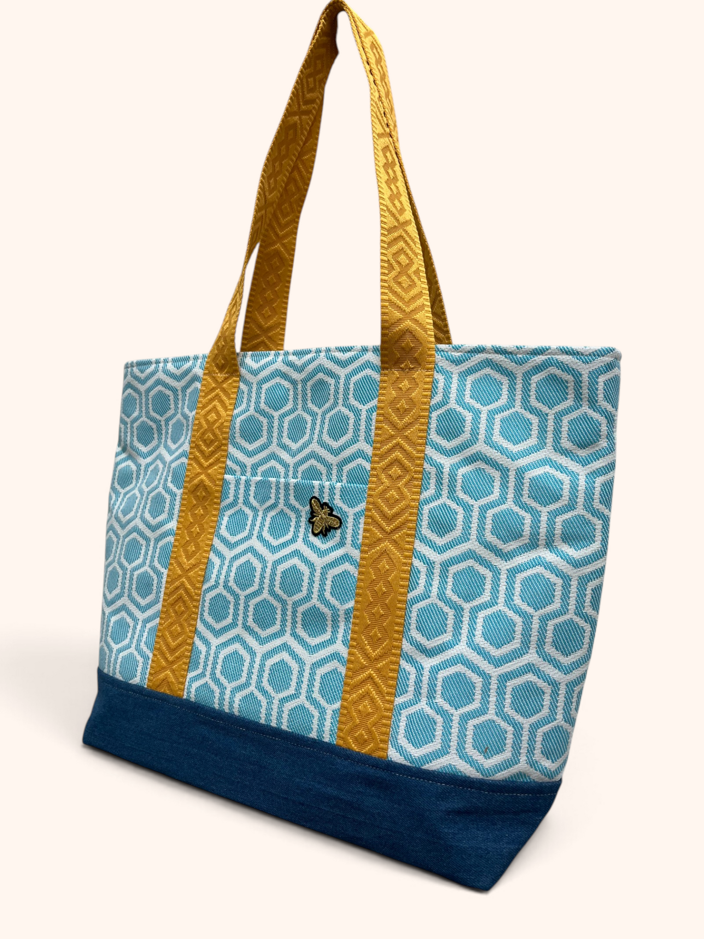 Cabas Turquoise