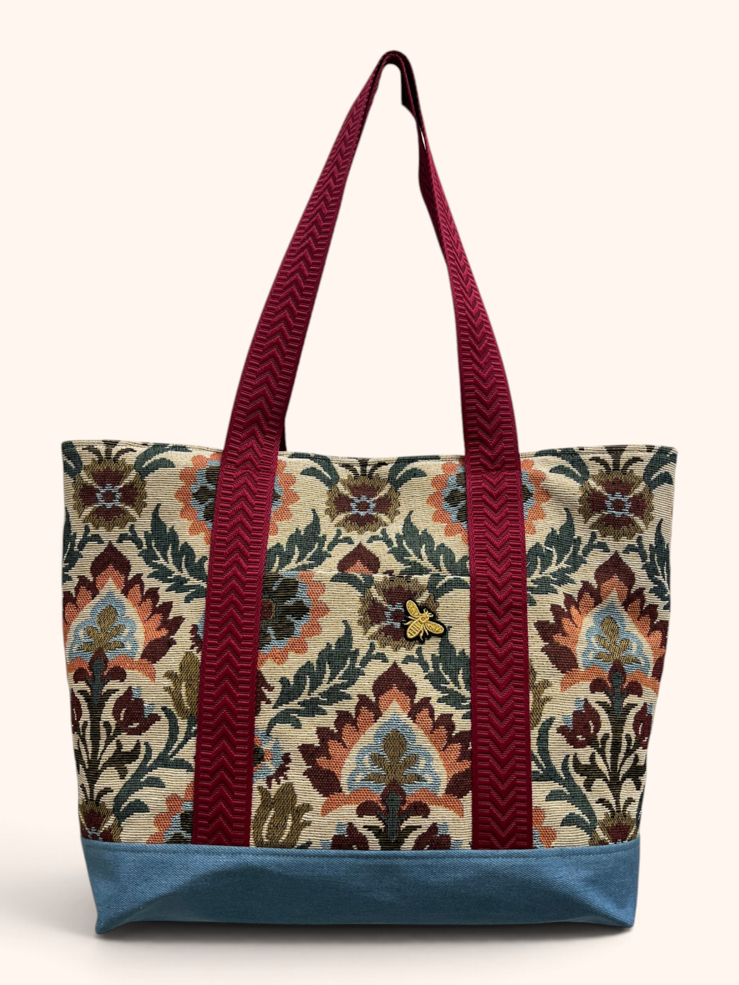 Cabas Jacquard Jardin d'Automne