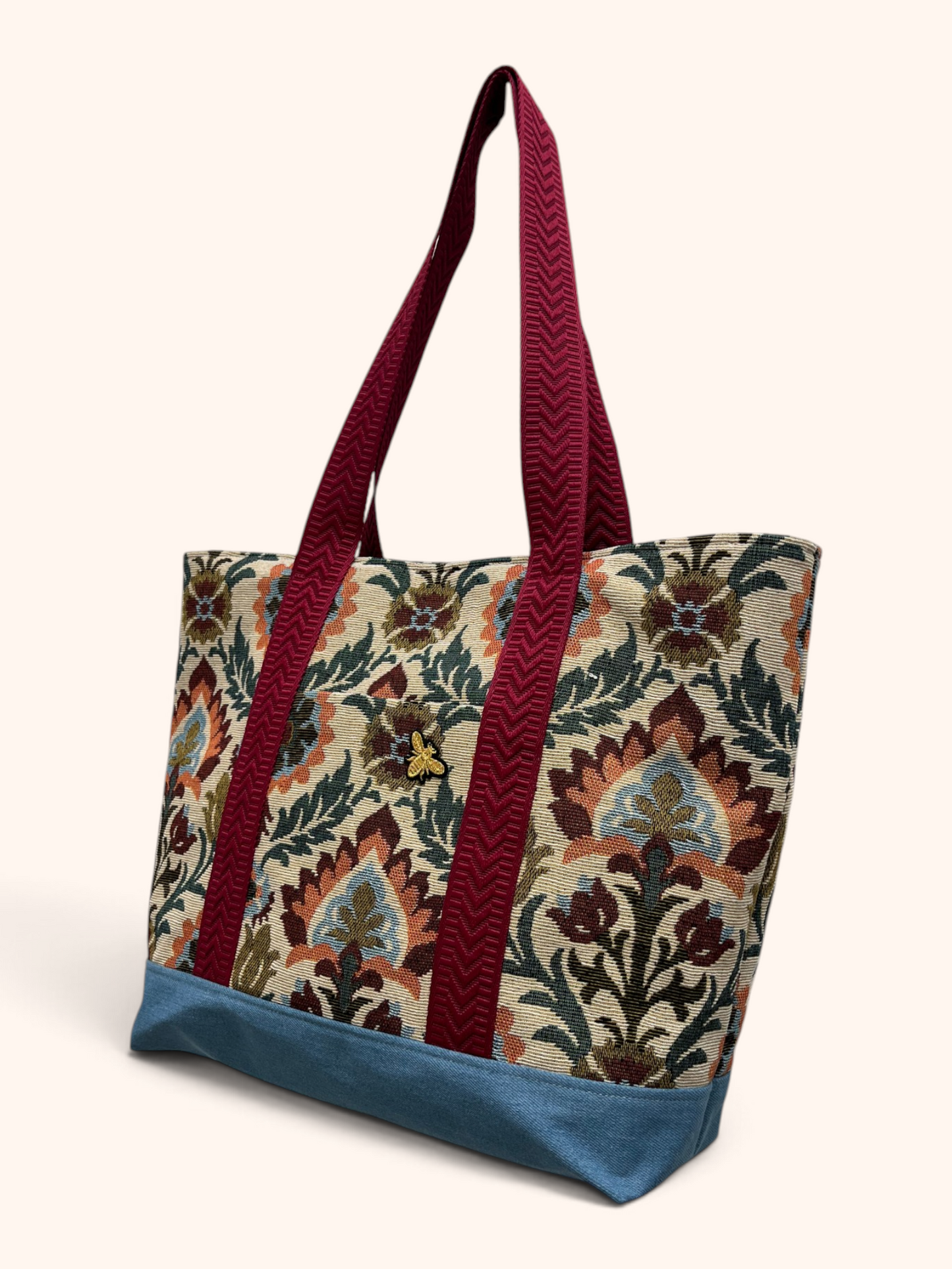 Cabas Jacquard Jardin d'Automne