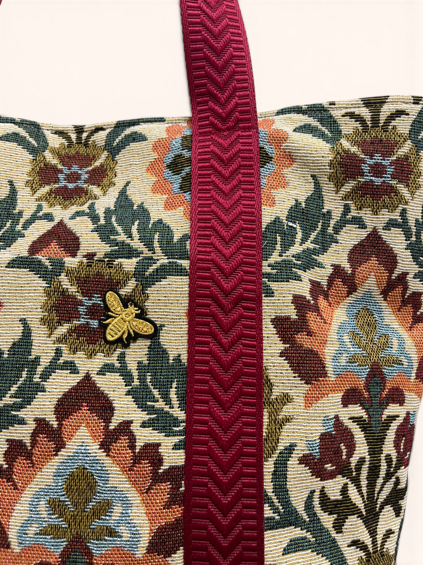Cabas Jacquard Jardin d'Automne