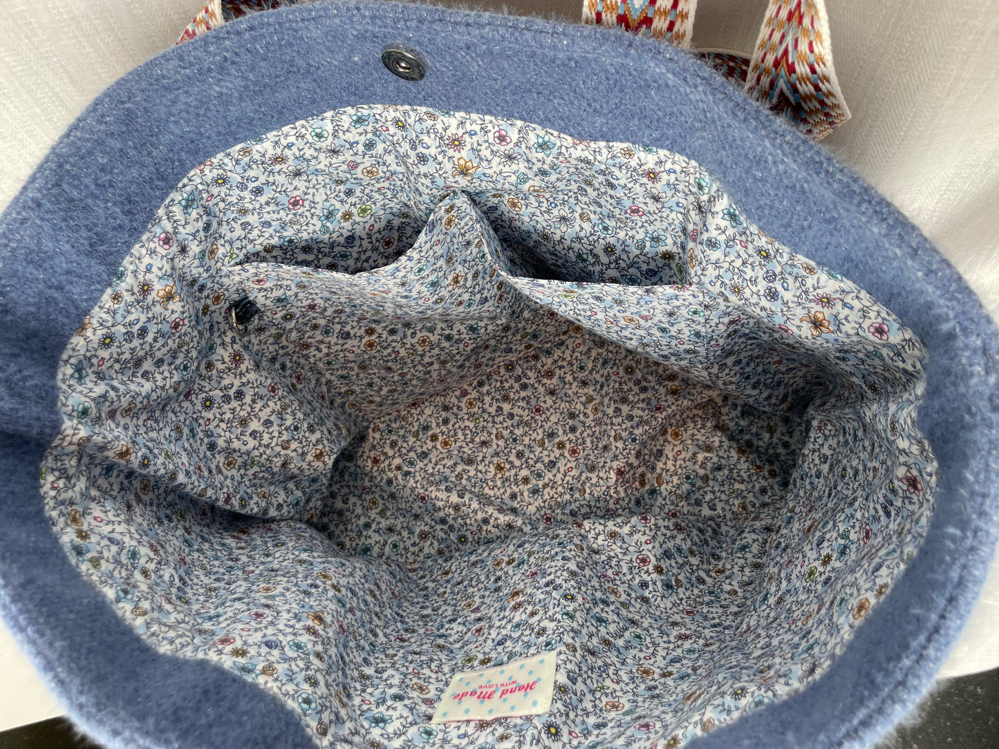 Cabas Lainage Lavande