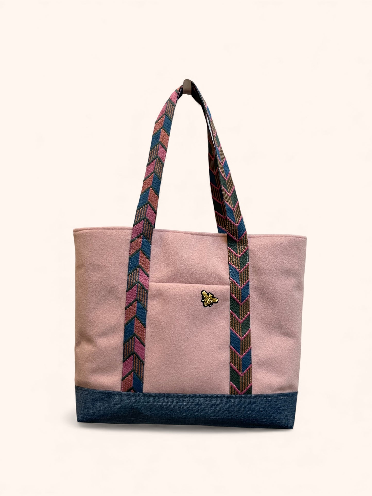 Cabas Lainage Rose