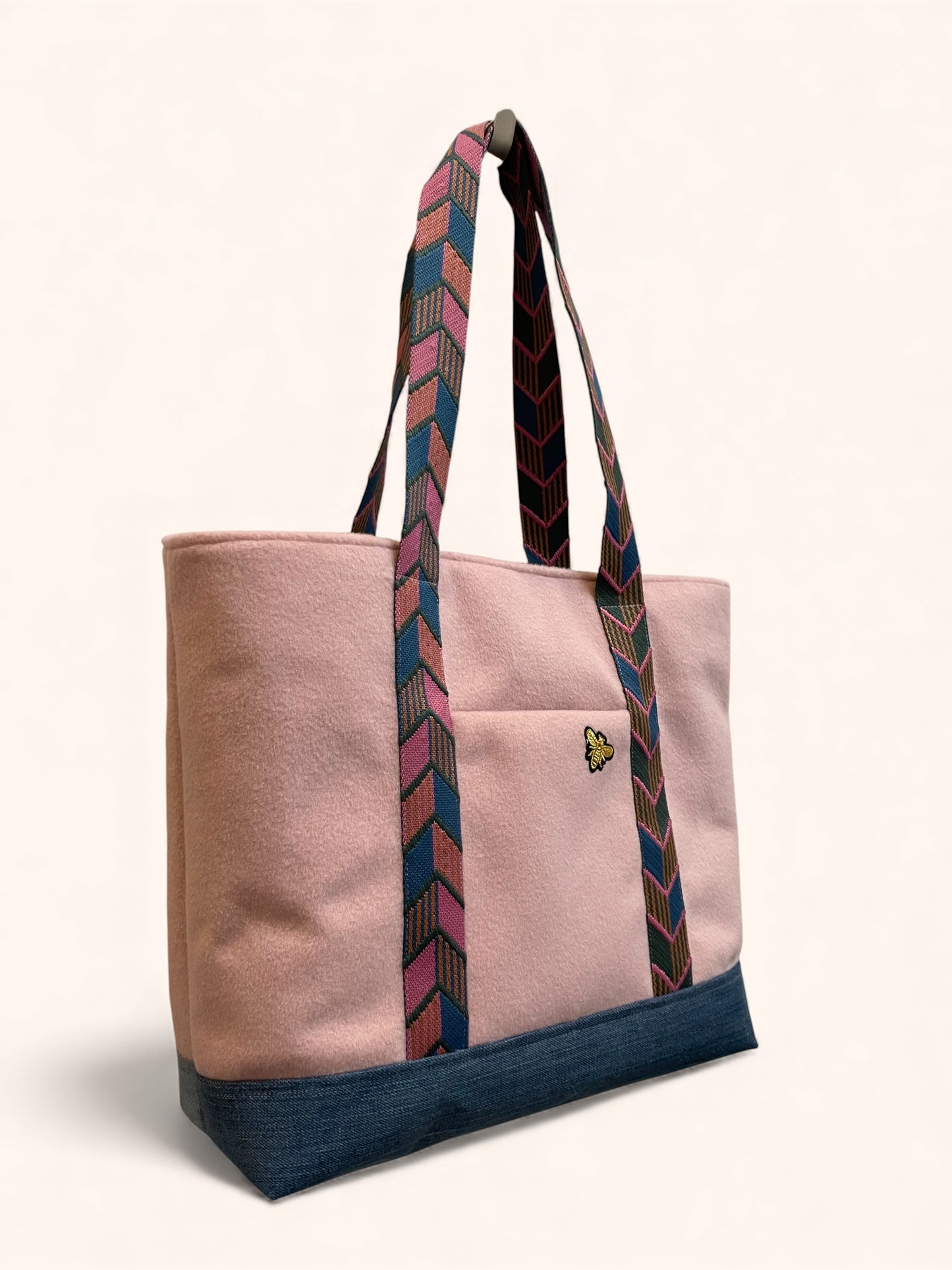 Cabas Lainage Rose