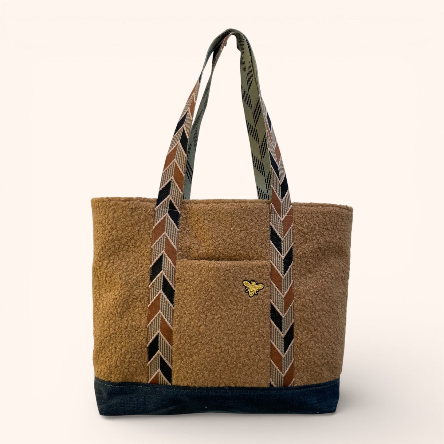 Cabas Bouclette Beige