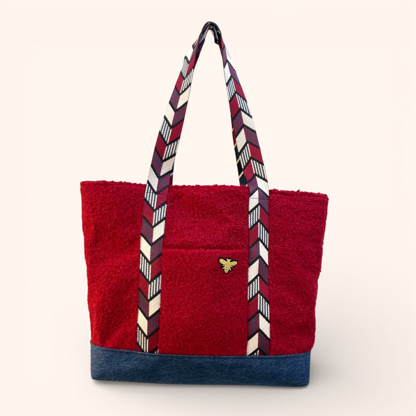 Cabas Bouclette Rouge