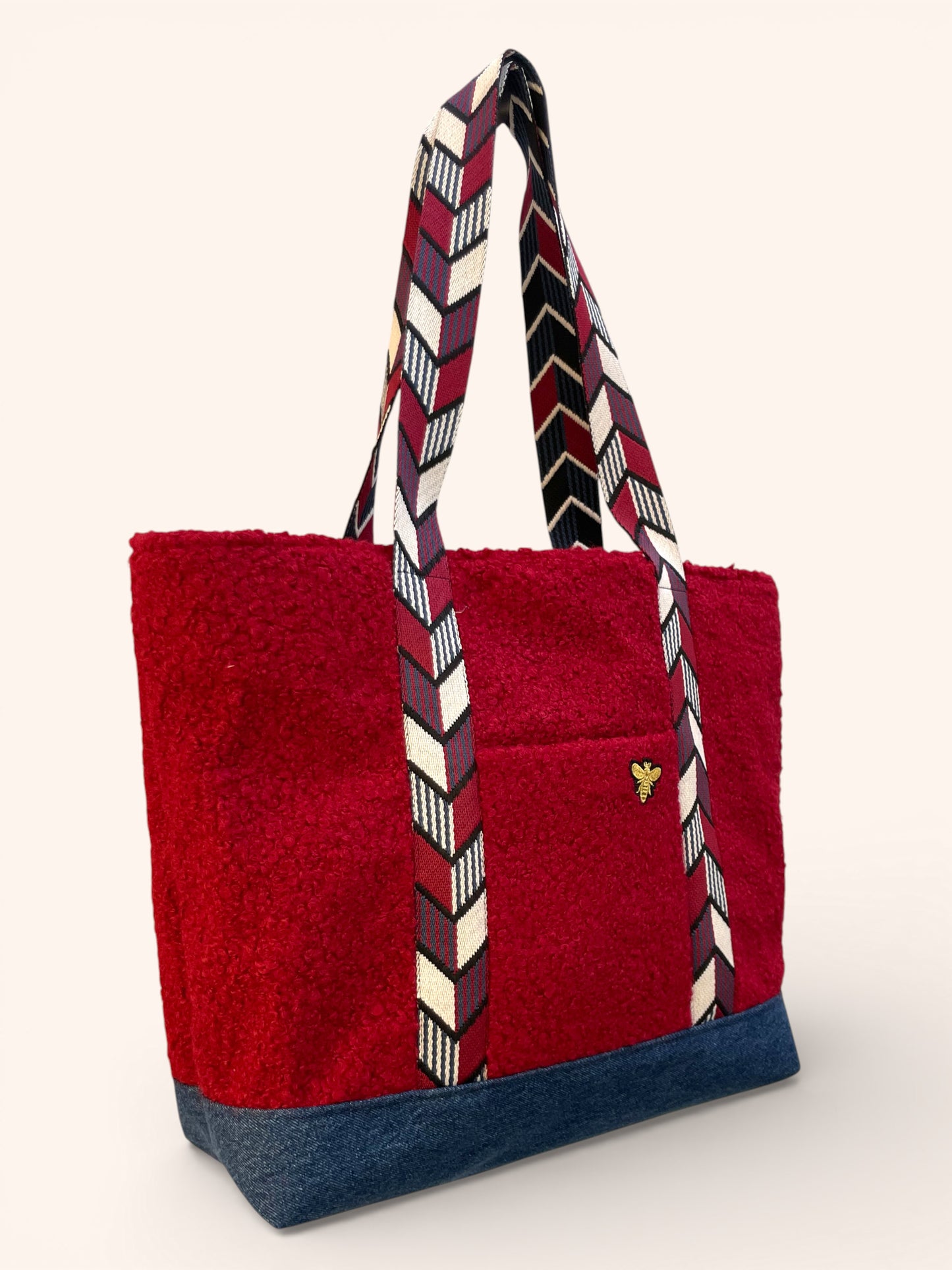 Cabas Bouclette Rouge