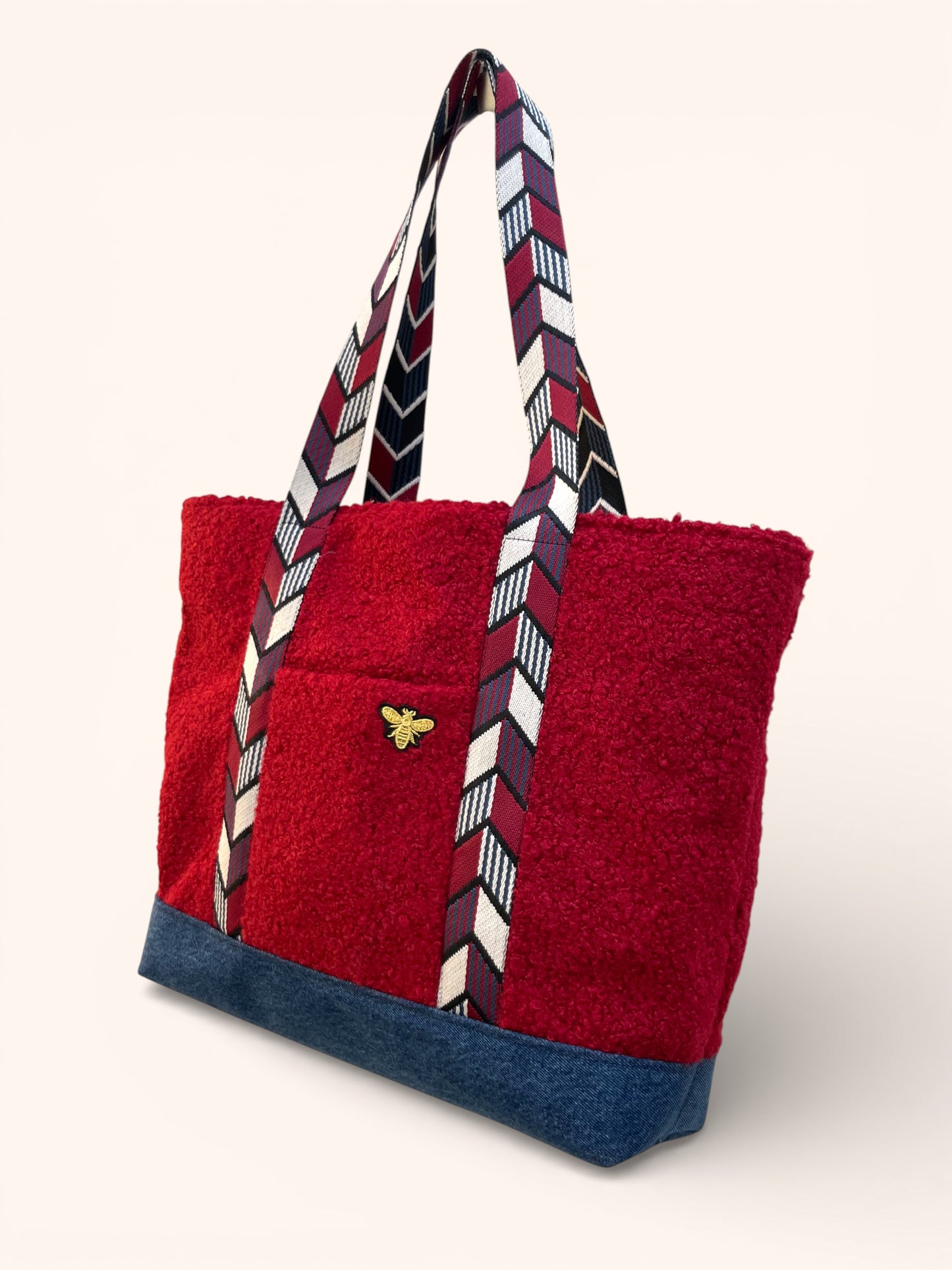 Cabas Bouclette Rouge