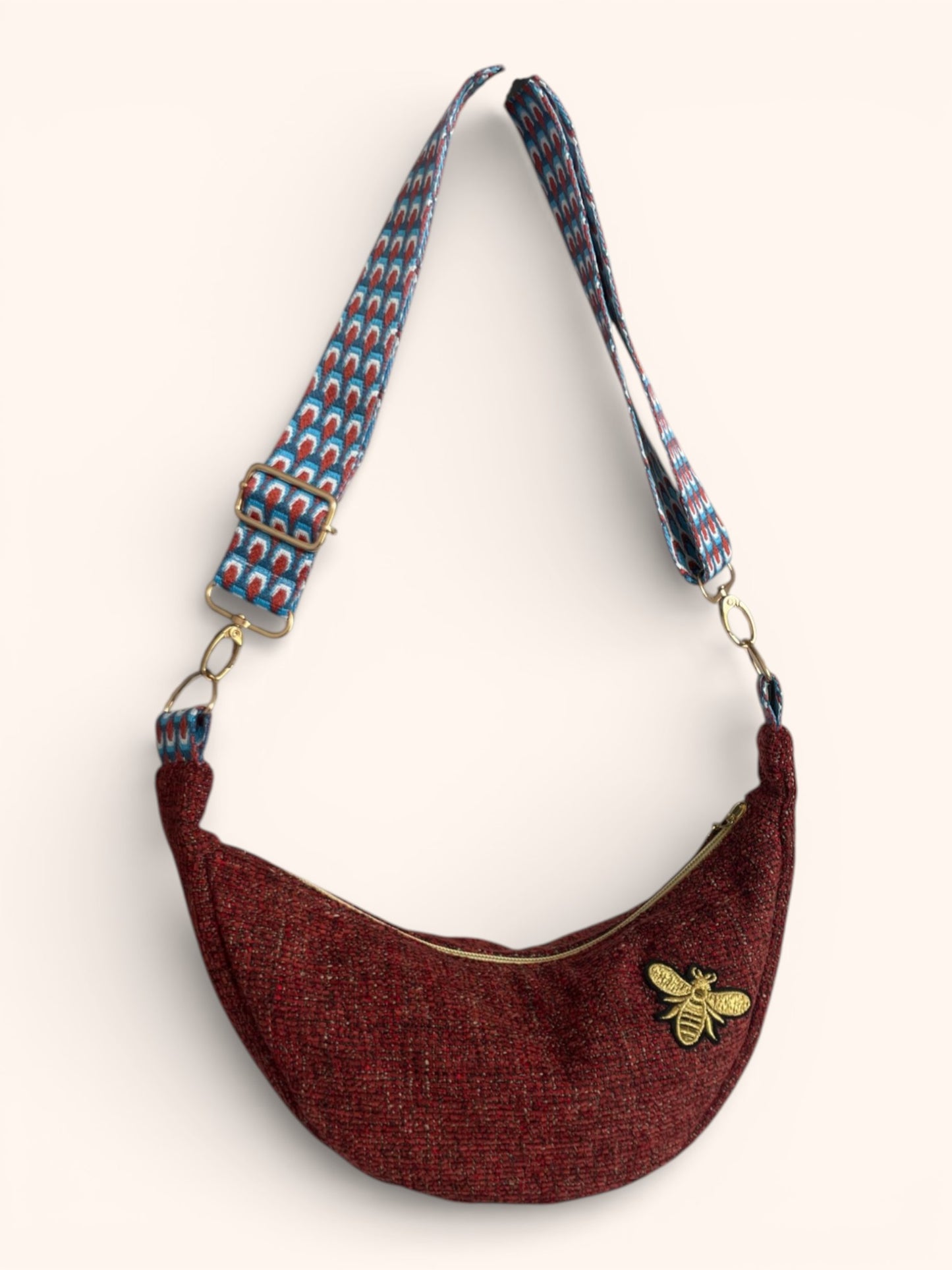 Sac Demi Lune Rouille